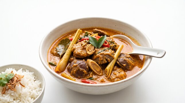 Jengkol Curry Rice