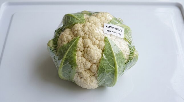 Packaged fresh cauliflower