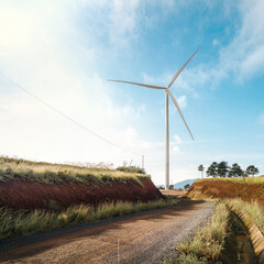 Da Lat Wind turbines farm © Chuong