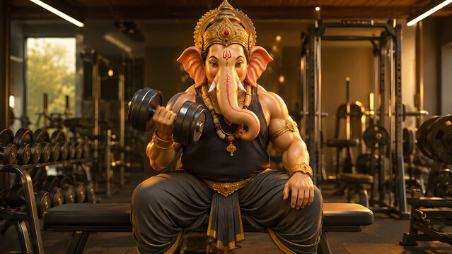 lord ganesha pic, god ganesh picture, god ganesh image with copy space