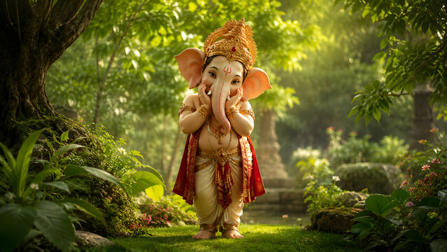 lord ganesha pic, god ganesh picture, god ganesh image with copy space
