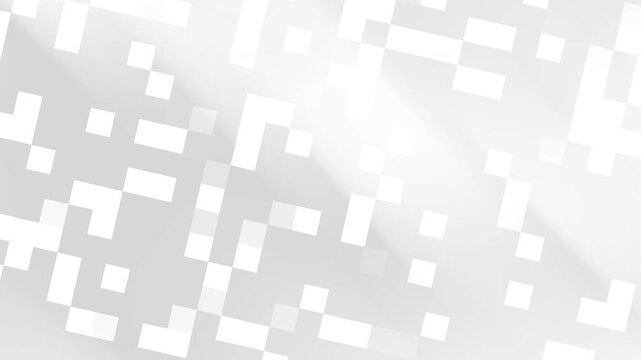 abstract white and grey gradient background pattern blocks mosaic design suitable for backgrounds, digital art, website design, brochures, posters, and branding projects.