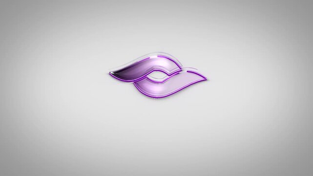 3d cinematic Clean Logo Reveal Animation for Modern Brand Identity 