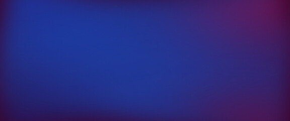 Fototapeta premium A smooth gradient color abstract banner background featuring deep blue and purple tones for modern design