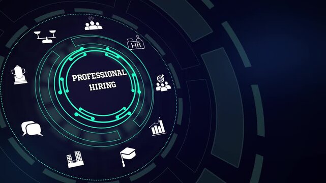 Automating candidate verification and interview scheduling via a professional hiring cyber telemetry screen