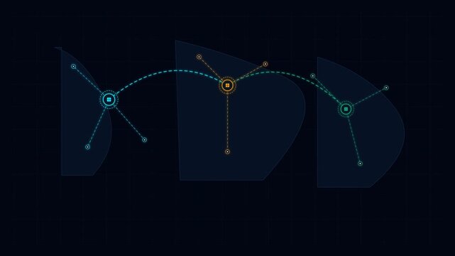 Amazon-Style Global Distribution Network with central mega-hubs radiating delivery parcel streams