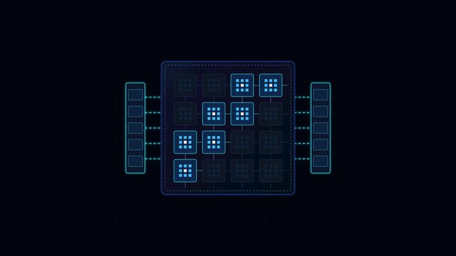 GPU Tensor Processing Core Architecture with synchronized computing pulse waves