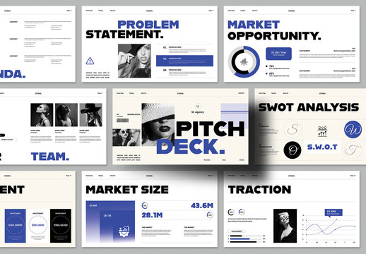 Creative Agency Pitch Deck Presentation Template
