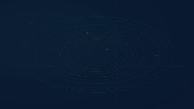Terrain Topographic Contour Flow &mdash; Animated Topographic Map with Elevation Gradient and Grid