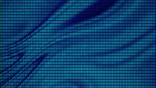 Active-matrix Blue Digital Screen Image. Precision Dark Gradient Wallpaper. 