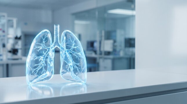 Digital Holographic Representation of Human Lungs for Advanced Medical Research and Respiratory Healthcare Diagnostics