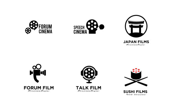 Film Production Logo Concepts, Cinematic Branding
