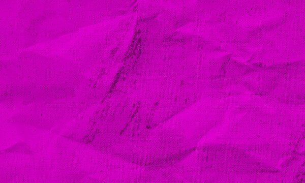 extured purple magenta crumpled paper backdrop showing grainy surface noise, organic crushed folds, and soft shadows for bold graphic design overlays and poster backgrounds