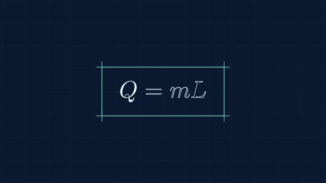 Latent Heat Formula Phase Change Physics