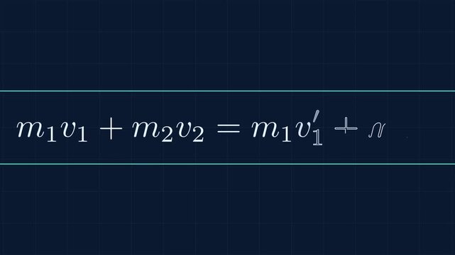 Conservation of Momentum Physics Formula