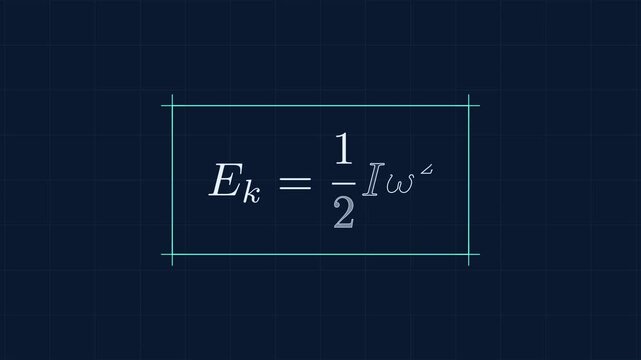 Rotational Kinetic Energy Formula Physics