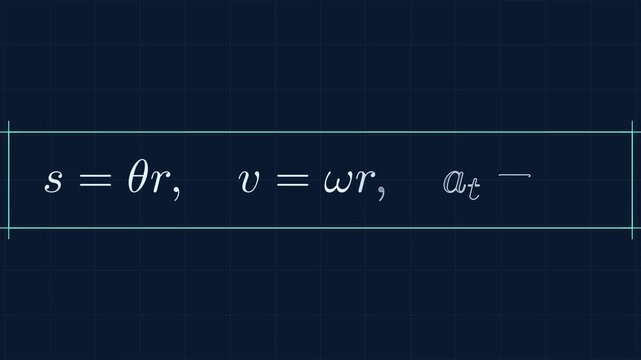 Linear and Angular Motion Relationship Physics