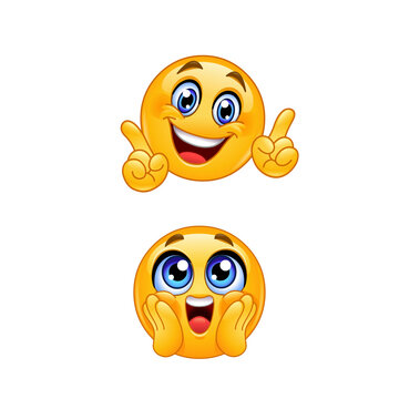 3D Happy Smiley Face &ndash; Cheerful Yellow Emoticon