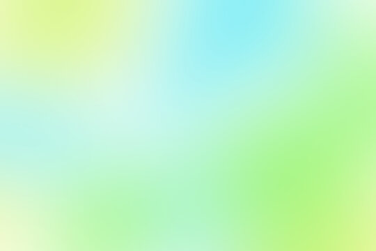 Soft Blurred Yellow Green Blue and Purple Gradient Background