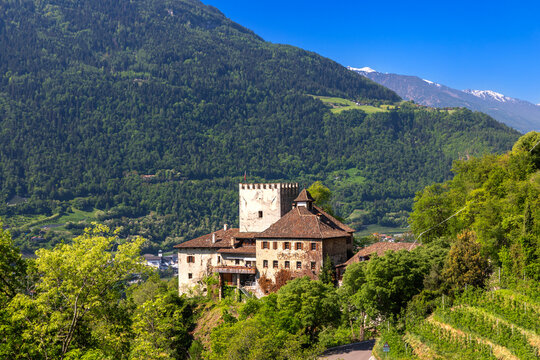 Schloss Thurnstein &uuml;ber dem Vinschgau, S&uuml;dtirol