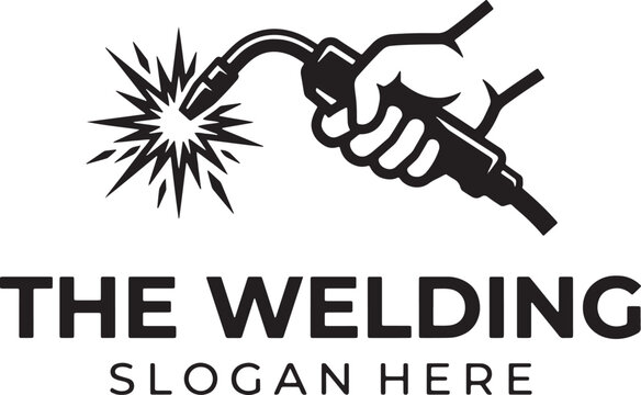 Welding logo vector design