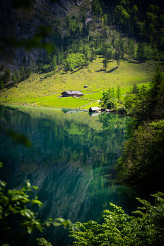lake in the mountains