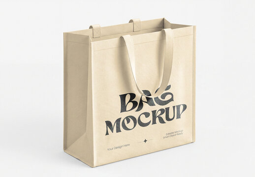 Canvas Tote Bag Mockup