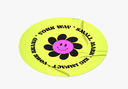 Sticker Mockup