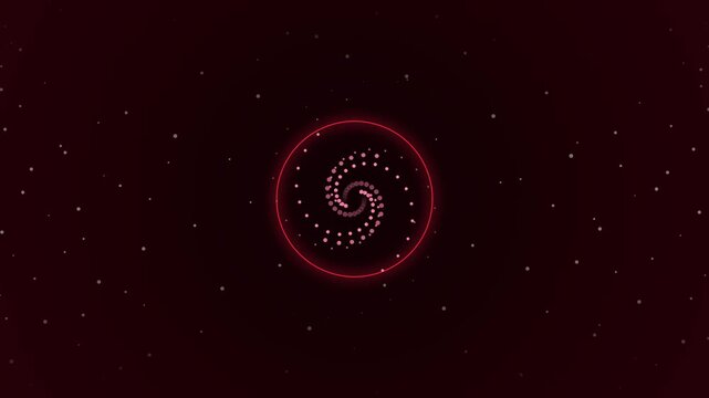 Luxury 3D Ruby Laser Lattice Field Loop