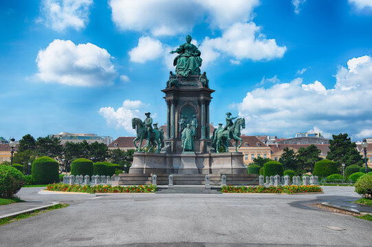 Grand Maria Theresia Monument in Vienna, Austria