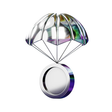 3d icon crypto airdrop