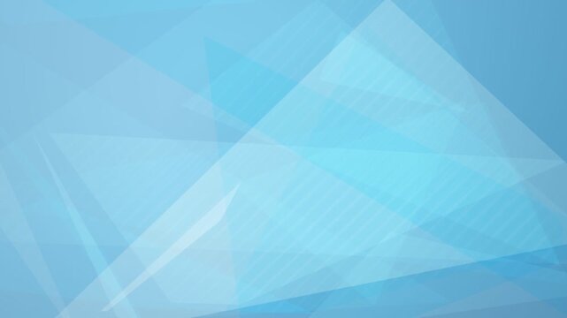 Vibrant blue geometric shapes with dynamic low poly motion background design, concept for digital innovation, corporate presentation backdrop and futuristic technology visual display