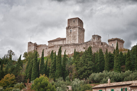 Fortezza, rocca Maggiore di Assisi