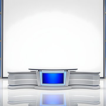 abstract blue background with place for text