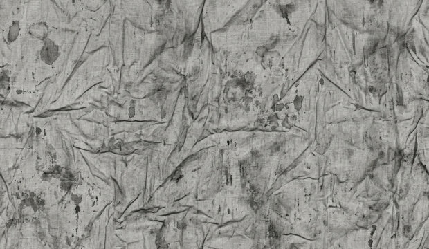 Textured gray wrinkled paper
