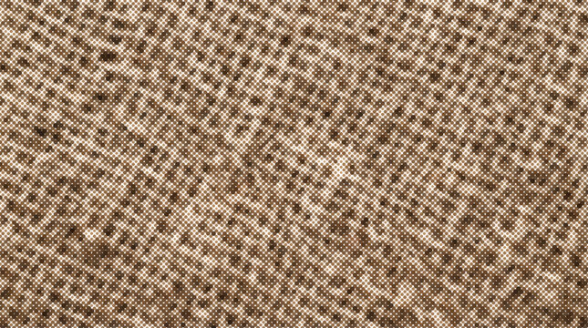 brown burlap fabric texture seamless pattern halftone design vector illustration eps file