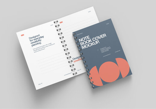 Minimal Notebook Mockup