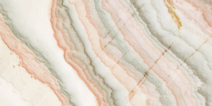 Pink Marble Texture Background, Onyx Natural Soft Pattern, Real Stone Blocks with Crackle Vein, High Resolution Luxury Marble for Ceramic Tiles, Grunge closeup surface, White and Light grey Granite