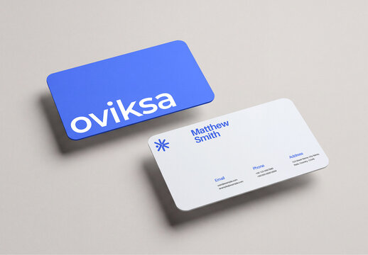 Modern Business Card Mockup