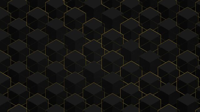 Geometric Hexagonal Pattern Abstract Background.