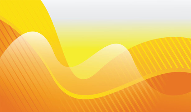 yellow gradient and modern abstract background template design