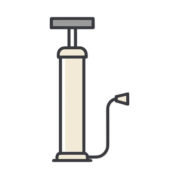 Hand pump icon