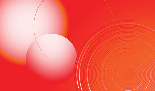 red gradient and modern abstract background template design