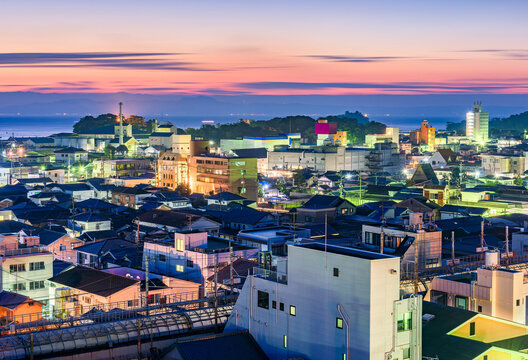 Shimabara, Nagasaki, Japan at Dawn