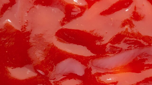 red tomato sauce ketchup texture background