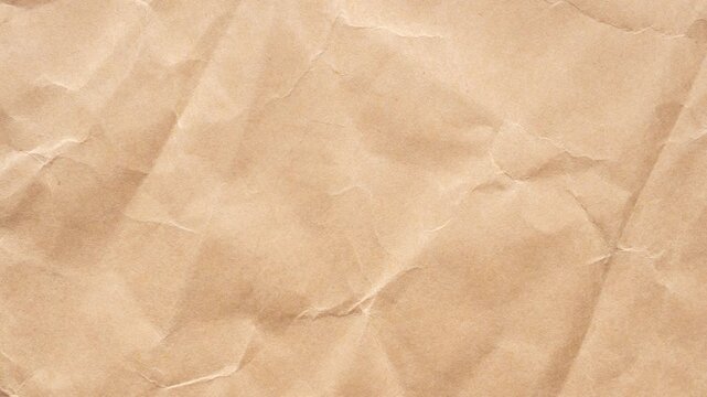 Abstract crumpled and creased recycle brown paper texture background