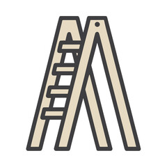 A-frame ladder icon © favi