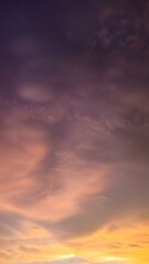 Fototapeta premium Multi-Colored Sky and Cloudscape