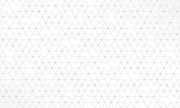 Abstract vector background with a seamless pattern of simple geometric shapes. Stylish vector texture
