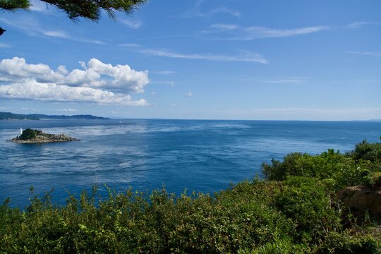 Beautiful Summer Scenery of the Naruto Strait